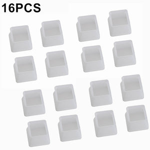 8/16pcs Furniture Chair Leg Caps Rubber Feet Protector Table Feet Cover Floor Protector Non-slip Desk Chair Pad Mat Caps Foot