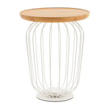 Load image into Gallery viewer, Nordic ins wind floor lamp living room light luxury solid wood coffee table side table wireless charging bedroom bedside vertica
