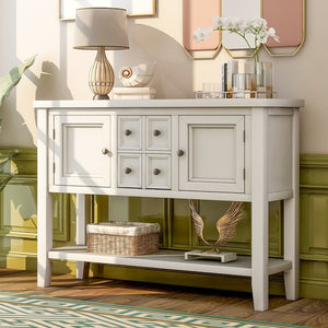 Kitchen Furnirures Buffet Sideboard Console Table With Bottom Shelf Kitchen Cabinet Modern Wooden Container House Furniture