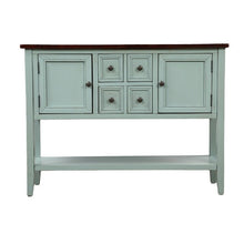 Load image into Gallery viewer, Kitchen Furnirures Buffet Sideboard Console Table With Bottom Shelf Kitchen Cabinet Modern Wooden Container House Furniture