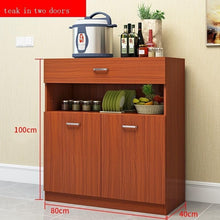 Load image into Gallery viewer, Retro Tea Reclaimed Kitchen Nordic Surgulu Dolab Terkerlikleri Cupboard Desk Cabinet Cocina Meuble Buffet Side Table Furniture