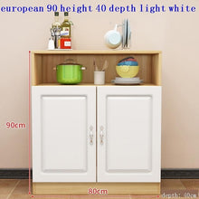 Load image into Gallery viewer, Shabby Chic Organizador Modernos Carrito Console American Cabinet Meuble Buffet Cupboard Kitchen Cocina Side Table Furniture