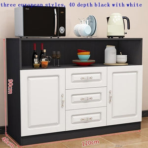 Shabby Chic Organizador Modernos Carrito Console American Cabinet Meuble Buffet Cupboard Kitchen Cocina Side Table Furniture