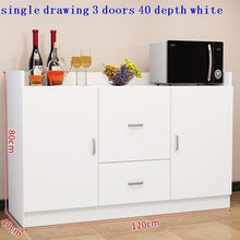 Load image into Gallery viewer, Shabby Chic Organizador Modernos Carrito Console American Cabinet Meuble Buffet Cupboard Kitchen Cocina Side Table Furniture
