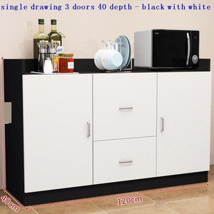 Shabby Chic Organizador Modernos Carrito Console American Cabinet Meuble Buffet Cupboard Kitchen Cocina Side Table Furniture