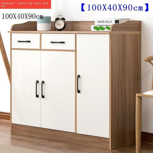 Shabby Chic Organizador Modernos Carrito Console American Cabinet Meuble Buffet Cupboard Kitchen Cocina Side Table Furniture