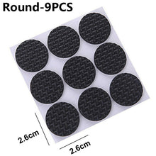 Load image into Gallery viewer, 1-24PCS Thickening Self Adhesive Furniture Leg Feet Rug Felt Pads Anti Slip Mat Bumper Damper For Chair Table Protector Hardware
