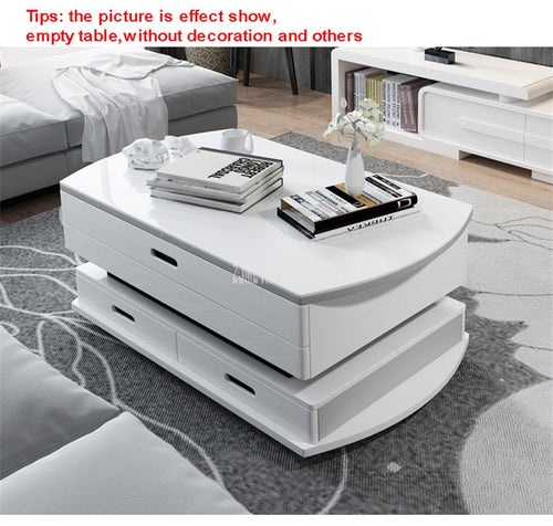 Creative Living Room Furniture Multi-functional Tea Table Can Be Using As Dining Table Electric Lifting Foldable Sofa Side table