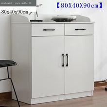 Load image into Gallery viewer, Carrito Modernos European American Tea Minimalist Modern Console Meuble Buffet Cabinet Cupboard Cocina Desk Side Table Furniture