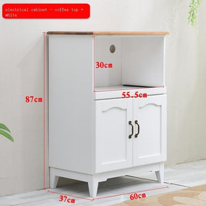 Retro American Minimalist Rangement Vidaxl Shabby Chic Reclaimed Tea Cupboard Cocina Cabinet Meuble Buffet Side Table Furniture