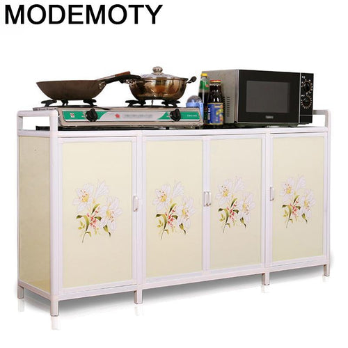 China Sideboard Console Furniture Bestek Lade End Tables Sidebord Mueble Cocina Cabinet Aluminum Alloy Meuble Buffet Cupboard