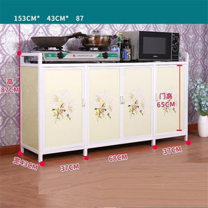 China Sideboard Console Furniture Bestek Lade End Tables Sidebord Mueble Cocina Cabinet Aluminum Alloy Meuble Buffet Cupboard