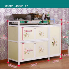 Load image into Gallery viewer, China Sideboard Console Furniture Bestek Lade End Tables Sidebord Mueble Cocina Cabinet Aluminum Alloy Meuble Buffet Cupboard