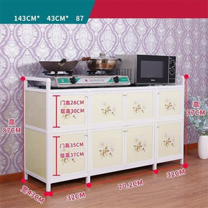 China Sideboard Console Furniture Bestek Lade End Tables Sidebord Mueble Cocina Cabinet Aluminum Alloy Meuble Buffet Cupboard