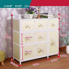 Load image into Gallery viewer, China Sideboard Console Furniture Bestek Lade End Tables Sidebord Mueble Cocina Cabinet Aluminum Alloy Meuble Buffet Cupboard