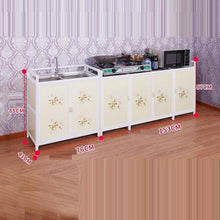 Load image into Gallery viewer, China Sideboard Console Furniture Bestek Lade End Tables Sidebord Mueble Cocina Cabinet Aluminum Alloy Meuble Buffet Cupboard