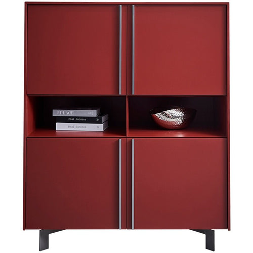 10x Pack, 136cm High Sideboard with Dinner Table and 6x Chairs