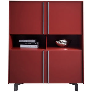 10x Pack, 136cm High Sideboard with Dinner Table and 6x Chairs