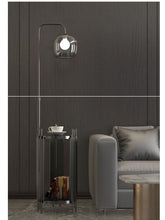 Load image into Gallery viewer, Nordic floor lamp living room bedroom bedside luxury creative high-grade glass desktop coffee table sofa side vertical table lam