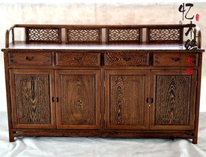 Mahogany furniture mahogany wood lockers wooden sideboard tea cabinet cabinet antique Ming and Qing Chinese Restaurant